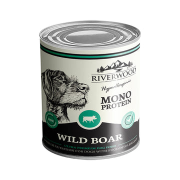 Riverwood viljaton koiran märkäruoka, villisika