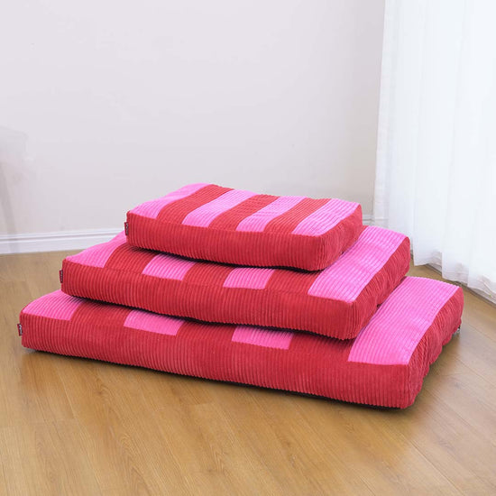 Cozy Stripe -peti, punainen