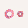 Purple Collar & Scrunchie Set