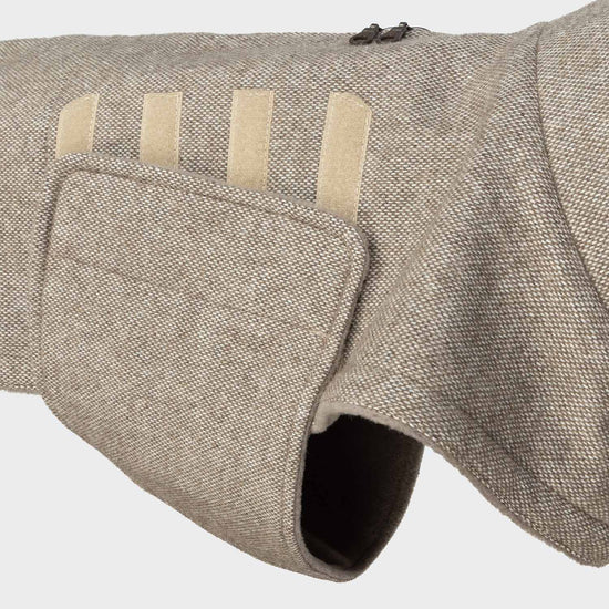 CLOULD7 Brooklyn -koiran talvitakki, tweed beige