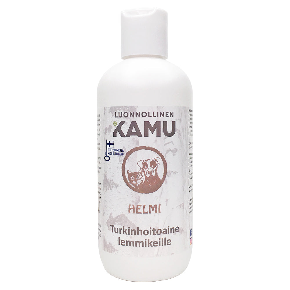 Luonnollinen Kamu Kiiltävä shampoo kissalle ja koiralle, 350 ml