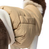 Puffer vest, beige