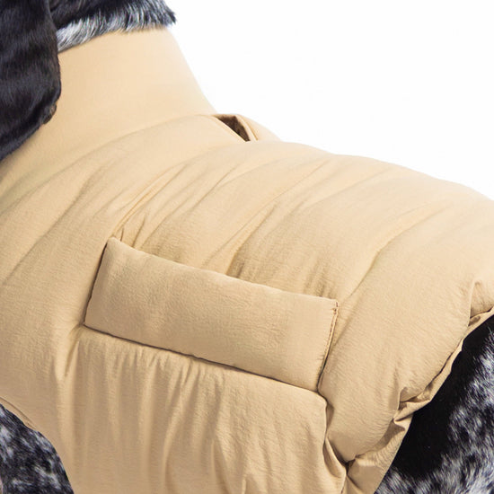 Pimpan Paris koiran puffer toppaliivi beige