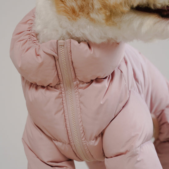 CushyCushy Cushy Puffer haalari, vaaleanpunainen