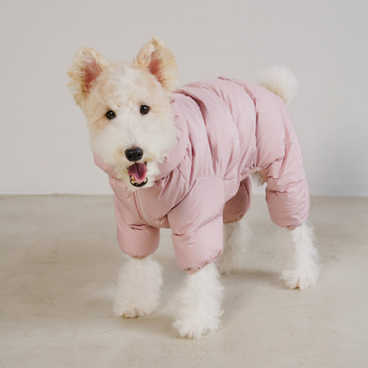 CushyCushy Cushy Puffer haalari, vaaleanpunainen