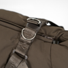 Vera dog winter coat with harness, chestnut