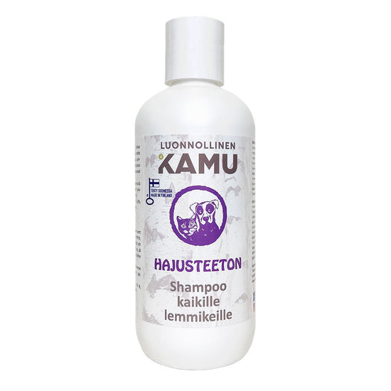 Luonnollinen Kamu Hajusteeton shampoo lemmikille, 350 ml