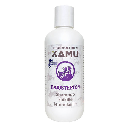 Luonnollinen Kamu Hajusteeton shampoo lemmikille, 350 ml