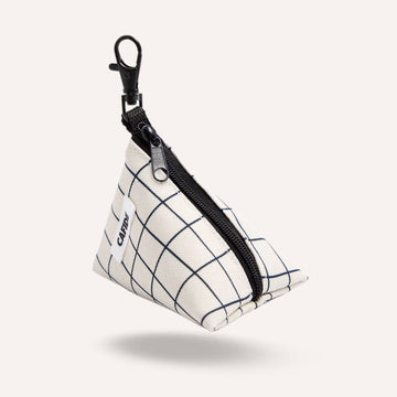 CAFIDE Juno - kierrätetty PET kakkapussikotelo, Beige Line