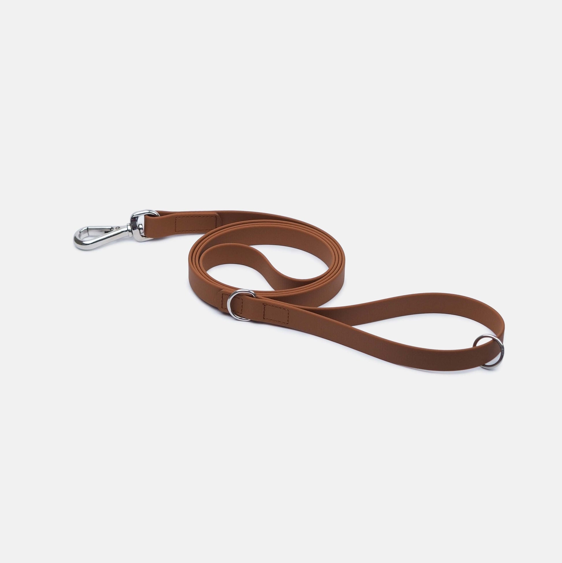 KOIRALIKKA biothane koiran hihna ruskea