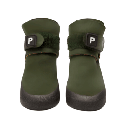 PAIKKA Koiran kengät 2kpl, vihreä