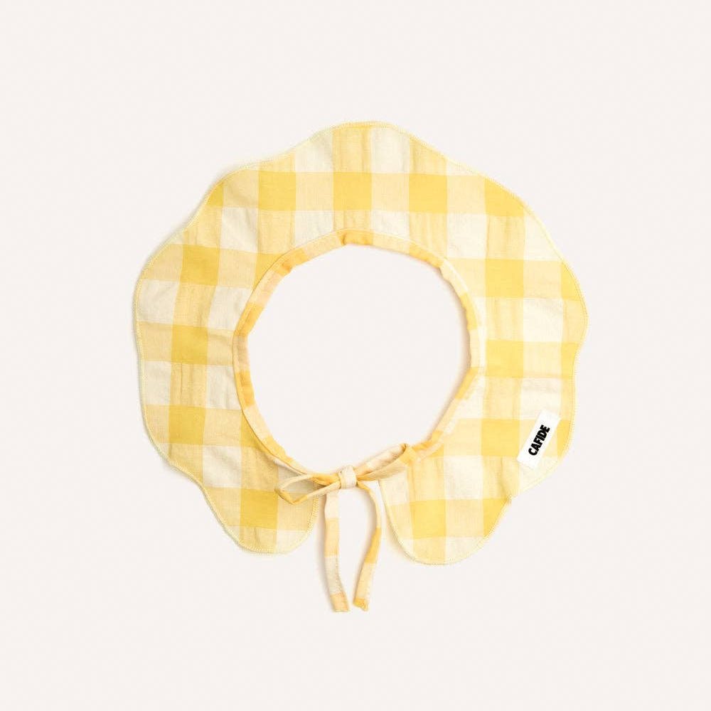 CAFIDE Lola - koiran kauluri, keltainen ruutu