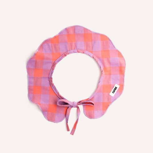 CAFIDE Lola - koiran kauluri, violetti ruutu