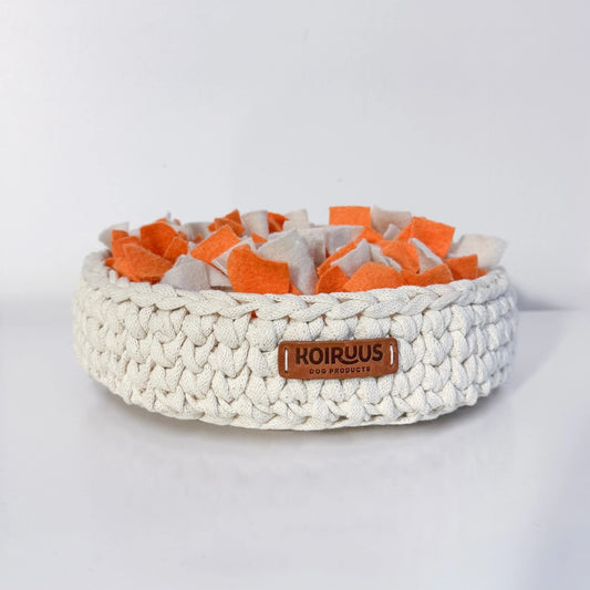 Koiruus Nuuhku - nuuskukori, oranssi