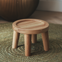 Wooden single bowl stand