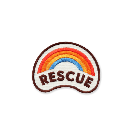 Scout's Honour Rescue - silitettävä kangasmerkki lemmikille